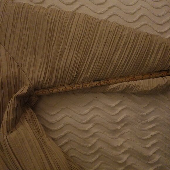 Daniel Lipszyc Paris Pleated Coat Made in France - Picture 14 of 15